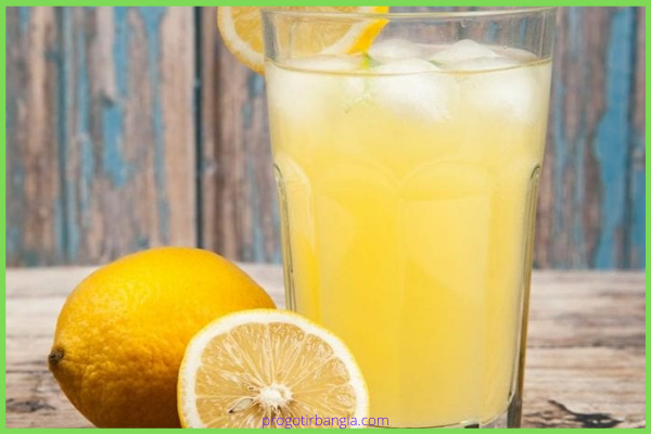 লেবুর রস (Lemon juice) 