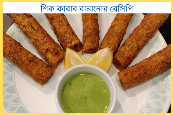 শিক কাবাব বানানোর রেসিপি