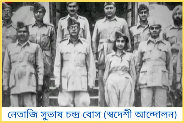 স্বদেশী আন্দোলন