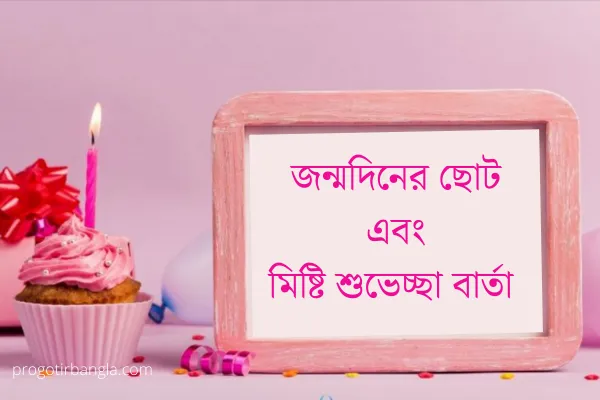 জন্মদিনের ছোট এবং মিষ্টি শুভেচ্ছা বার্তা 