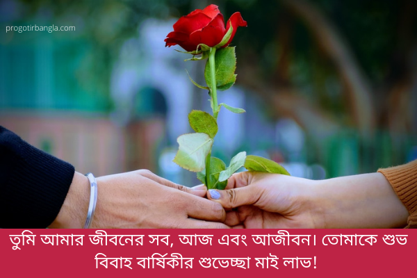 বিবাহ বার্ষিকী ম্যাসেজ