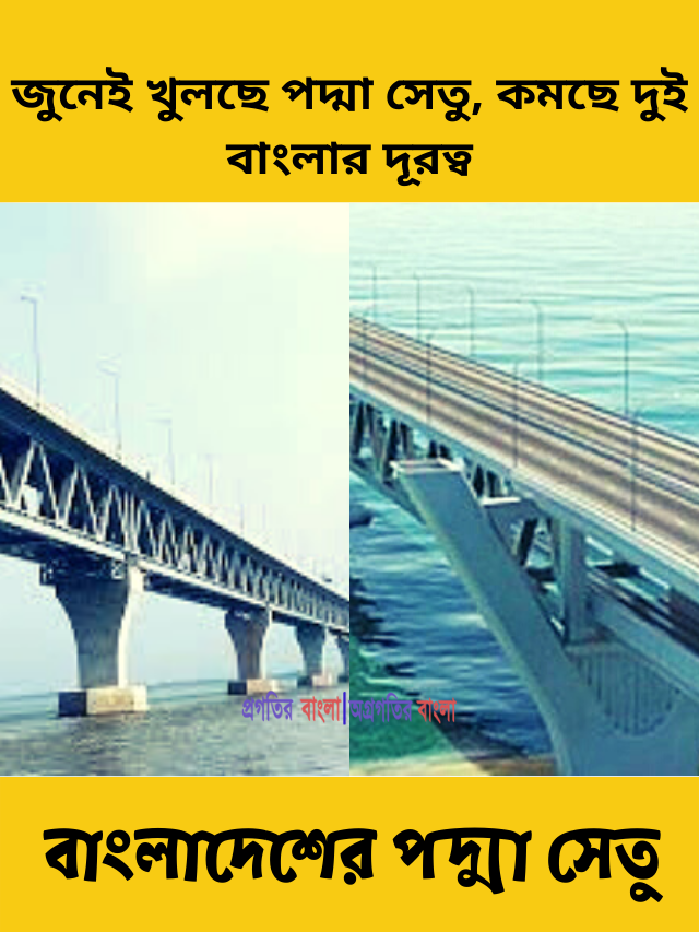 জুনেই খুলছে পদ্মা সেতু, কমছে দুই বাংলার দূরত্ব