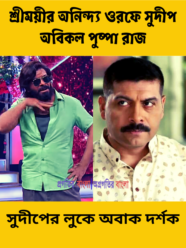 ইস্মার্ট জোড়ি’তে শ্রীময়ীর অনিন্দ্য ওরফে অভিনেতা সুদীপ অবিকল পুষ্পা রাজ, অবাক দর্শক