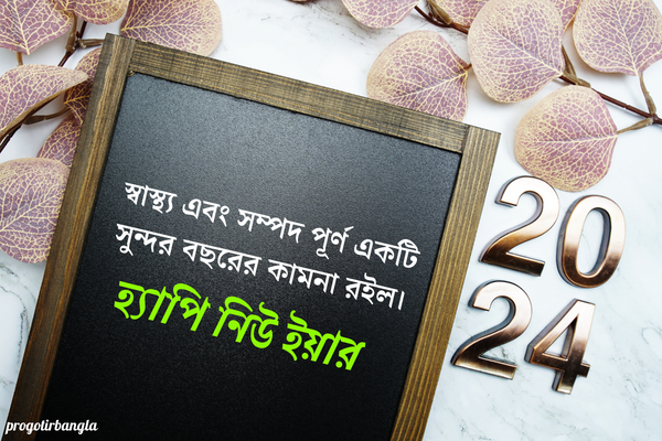 নতুন বছরের শুভেচ্ছা