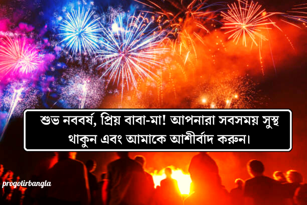 নতুন বছরের শুভেচ্ছা