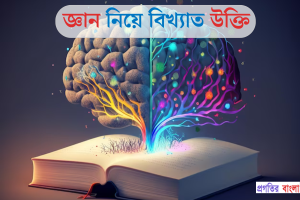 জ্ঞান নিয়ে বিখ্যাত উক্তি