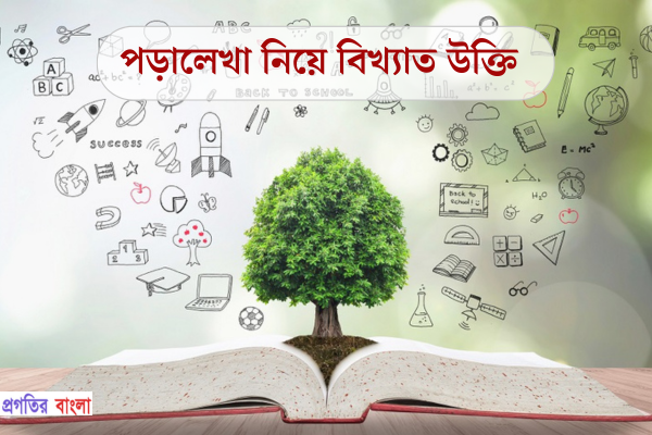 পড়ালেখা নিয়ে বিখ্যাত উক্তি