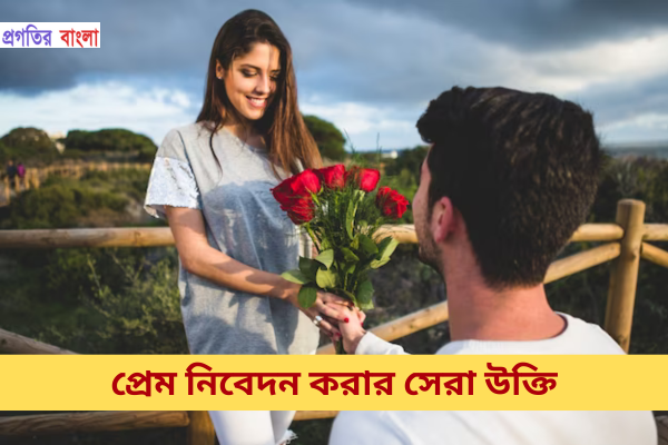 প্রেম নিবেদন করার উক্তি