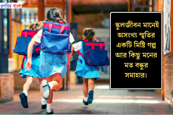  স্কুলজীবন নিয়ে উক্তি