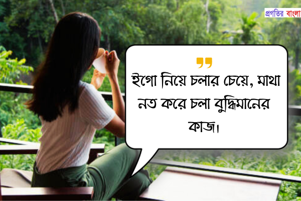  ইগো নিয়ে উক্তি 