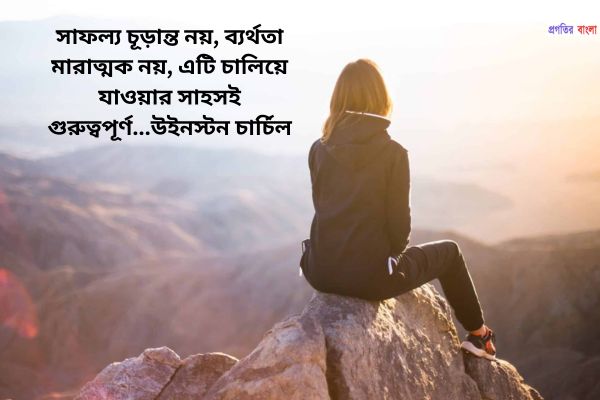 অধ্যবসায় নিয়ে ইতিবাচক উক্তি