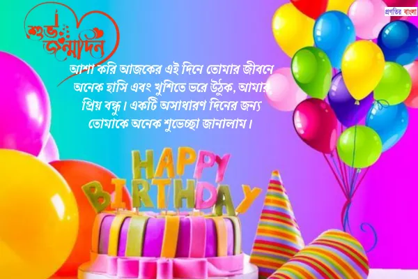 শুভ জন্মদিনের শুভেচ্ছা ম্যাসেজ