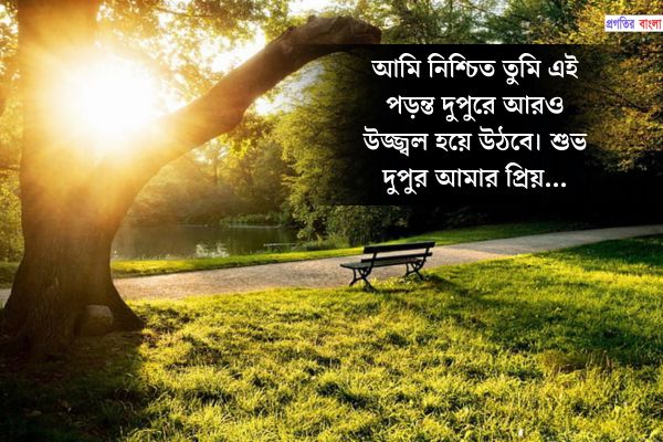 স্ত্রীর জন্য শুভ দুপুরের শুভেচ্ছা বার্তা