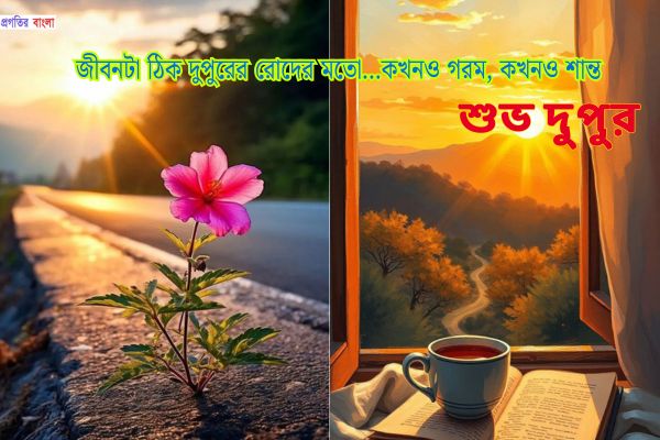 শুভ দুপুরের শুভেচ্ছা মেসেজ
