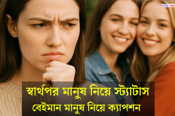  স্বার্থপর মানুষ নিয়ে স্ট্যাটাস