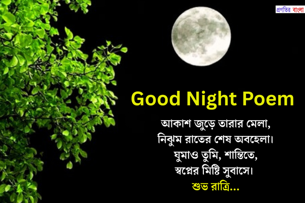 শুভ রাত নিয়ে কবিতা