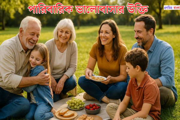 পারিবারিক ভালোবাসার উক্তি