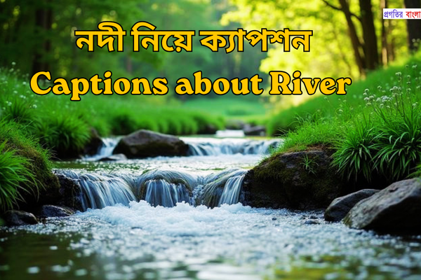 নদী নিয়ে ক্যাপশন