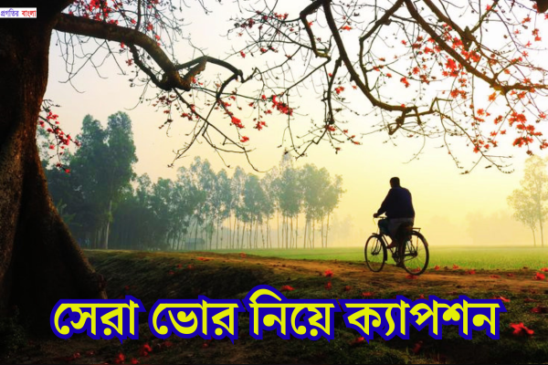 সেরা ভোর নিয়ে ক্যাপশন
