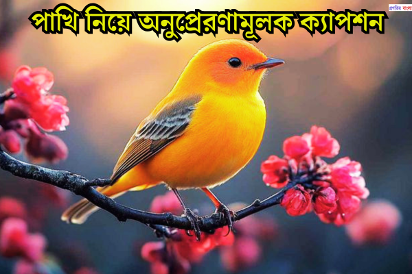 পাখি নিয়ে অনুপ্রেরণামূলক ক্যাপশন