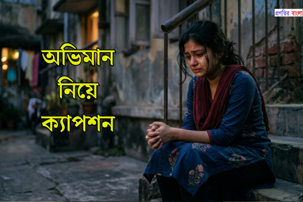 অভিমান নিয়ে ক্যাপশন