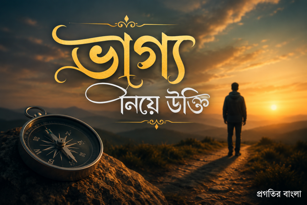 ভাগ্য নিয়ে উক্তি