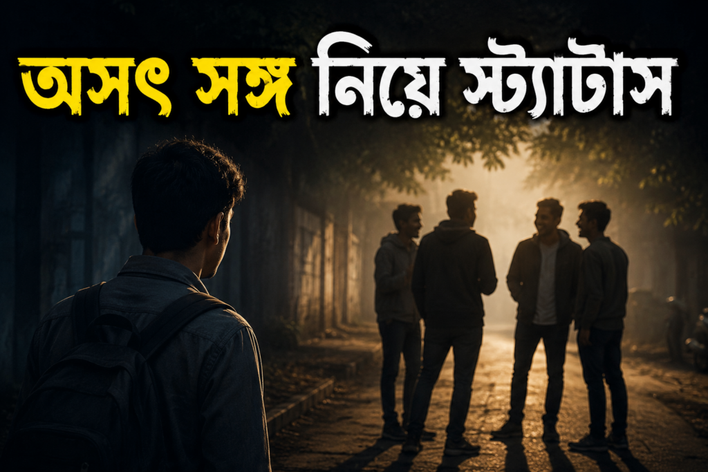 অসৎ সঙ্গ নিয়ে স্ট্যাটাস