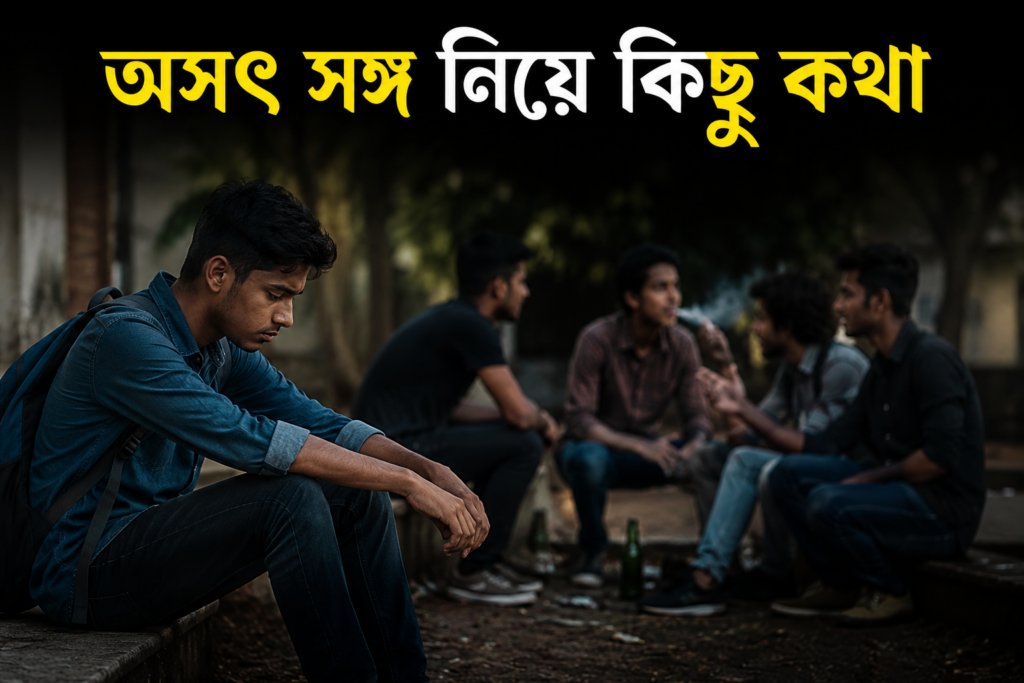 অসৎ সঙ্গ নিয়ে কিছু কথা 