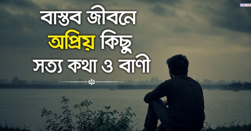 অপ্রিয় কিছু সত্য কথা