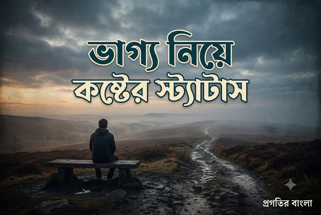 ভাগ্য নিয়ে কষ্টের স্ট্যাটাস