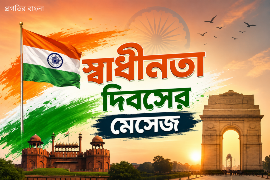 স্বাধীনতা দিবসের মেসেজ