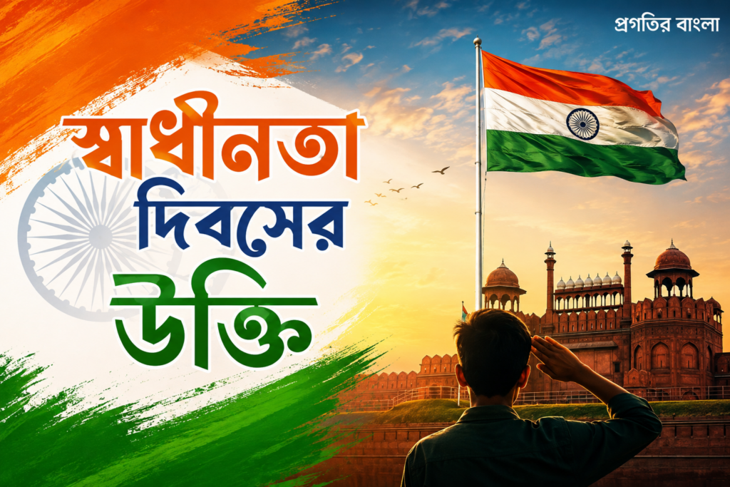 স্বাধীনতা দিবসের উক্তি