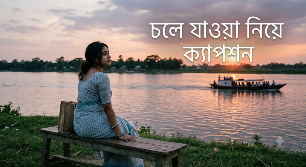 চলে যাওয়া নিয়ে ক্যাপশন