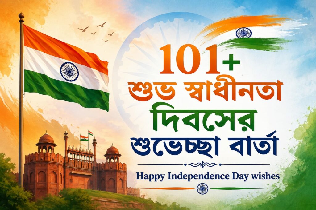 স্বাধীনতা দিবসের শুভেচ্ছা