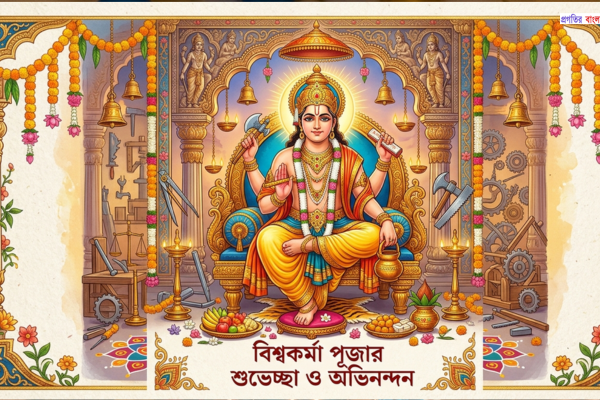 বিশ্বকর্মা পূজা শুভেচ্ছা ও অভিনন্দন