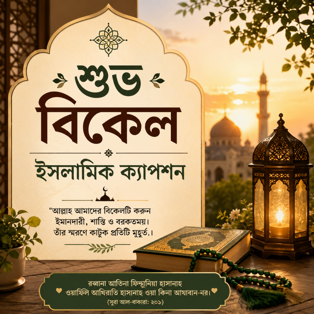 শুভ বিকেল ইসলামিক ক্যাপশন