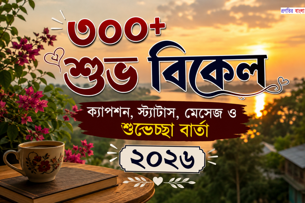 শুভ বিকেল ক্যাপশন