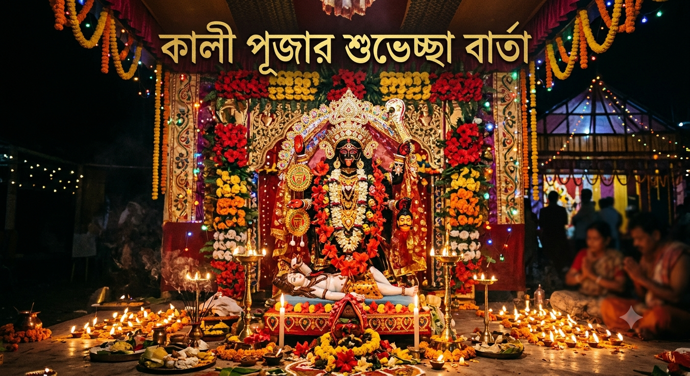 কালী পূজার শুভেচ্ছা বার্তা