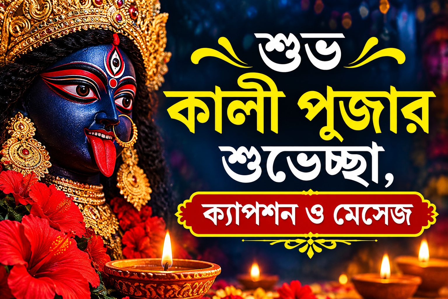 কালী পূজার শুভেচ্ছা