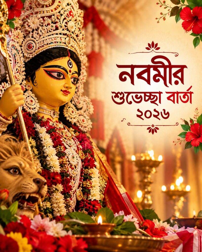 অষ্টমী শুভেচ্ছা বার্তা ২০২৬