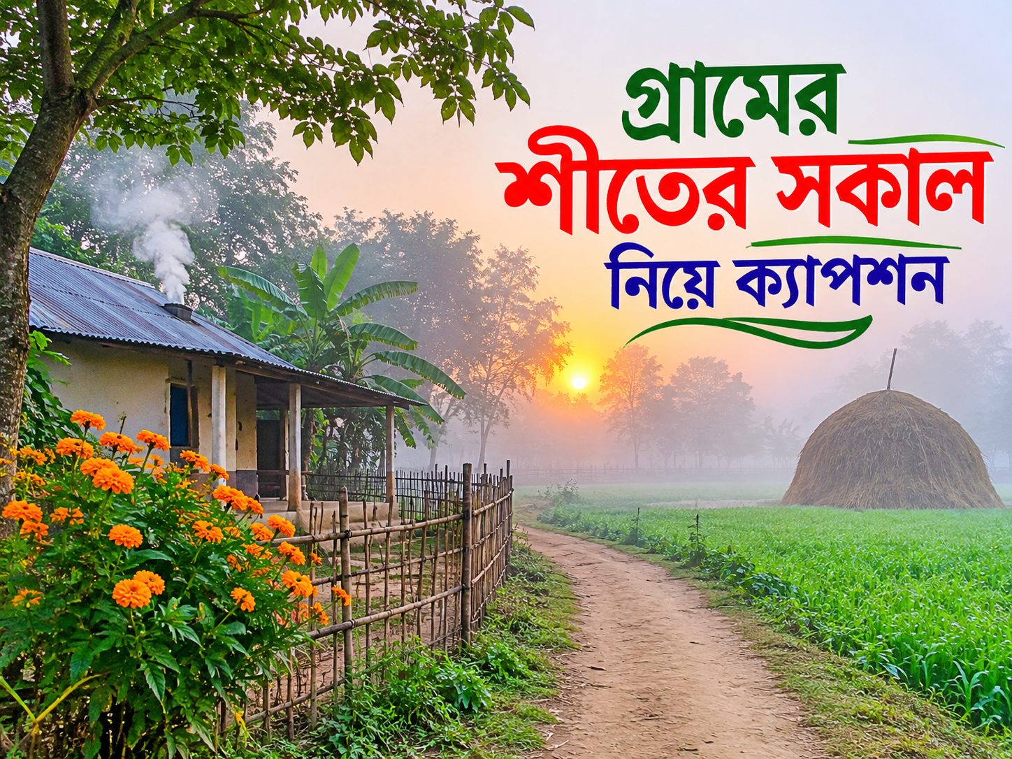শীতের সকাল নিয়ে ক্যাপশন
